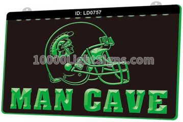 LD0757 Michigan State Freshman Football Man Cave