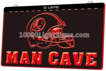 LD0762 Washington Redskins NFC NFL Sports Helmet Man Cave
