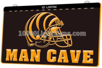 LD0764 Cincinnati Bengals AFC NFL Helmet Sports Man Cave