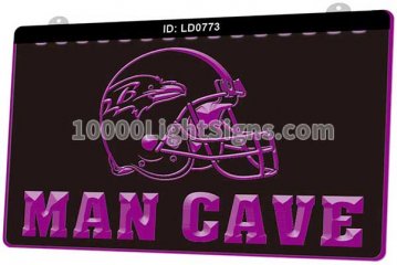LD0773 Baltimore Ravens AFC NFL Helmet Sports Man Cave