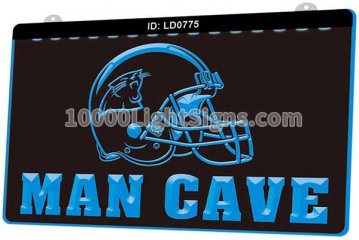 LD0775 Carolina Panthers NFC NFL Sports Helmet Man Cave
