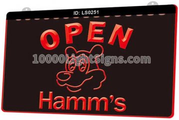 LS0251 Hamms Beer Open Bar