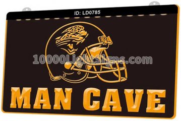 LD0785 Jacksonville Jaguars AFC NFL Helmet Sports Man Cave