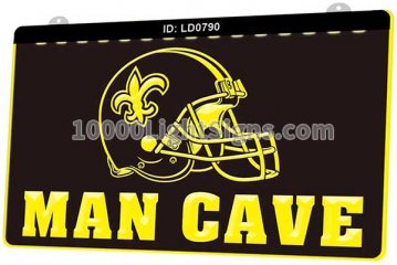 LD0790 New Orleans Saints NFC NFL Helmet Sports Man Cave
