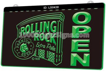 LS0438 Rolling Rock Open Bar