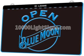 LS0446 Blue Moon Beer Open Bar