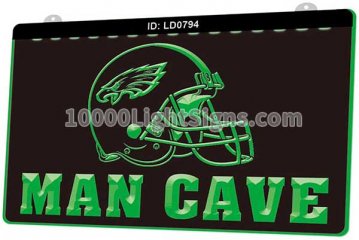 LD0794 Philadelphia Eagles NFC NFL Helmet Sports Man Cave