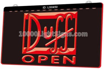 LS0450 Duff Beer Open Bar