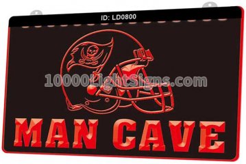 LD0800 Tampa Bay Buccaneers NFC NFL Helmet Sports Man Cave