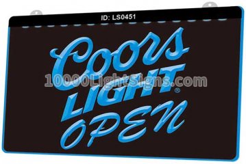 LS0451 Coors Light Beer Open Bar