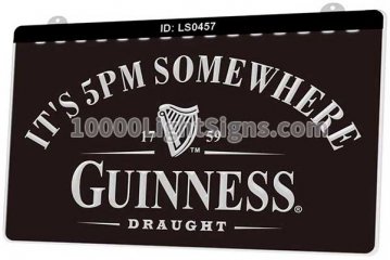 LS0457 Its 5 Pm Somewhere Guinness