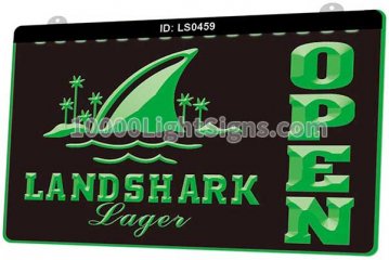 LS0459 Landshark Lager Beer Bar