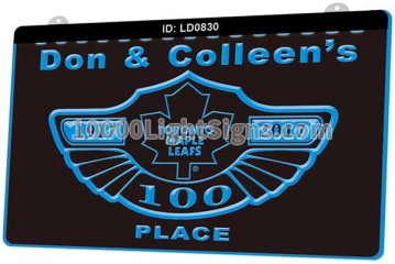 LD0830 Toronto Maple Leafs TOR NHL Sports 1917 2017 100 The Don & Colleens Place