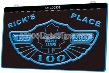 LD0836 Toronto Maple Leafs TOR NHL Sports 1917 2017 100 The Ricks Place