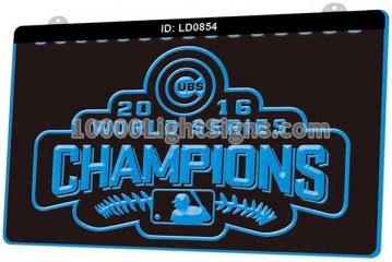 LD0854 2016 World Series Champions Cubs