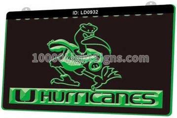 LD0932 Miami Hurricanes