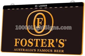 LS0509 Vip Only Foster s Beer Bar
