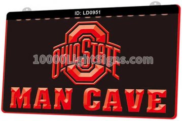 LD0951 The Ohio State Buckeyes Football Man Cave