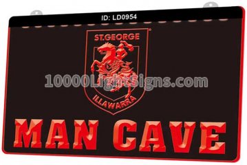 LD0954 St George Illawarra Dragons Football Man Cave
