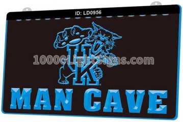 LD0956 UK Kentucky Wildcats University Man Cave