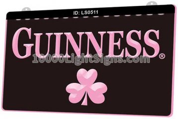 LS0511 Guinness Shamrock Bar