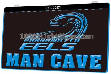 LD0971 Parramatta Eels Football Sports Man Cave