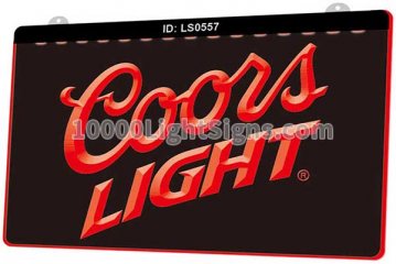 LS0557 Coors Light Beer Bar