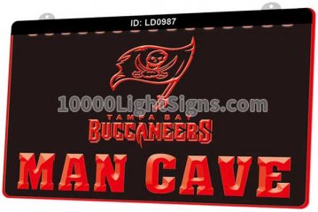 LD0987 Tampa Bay Buccaneers NFC NFL Sports Man Cave