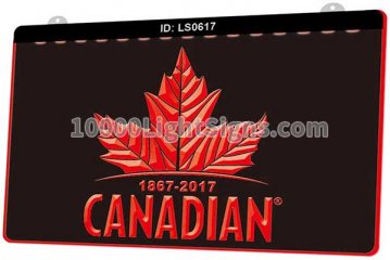 LS0617 Molson Canadian Beer Bar 1867 2017 Pub Club