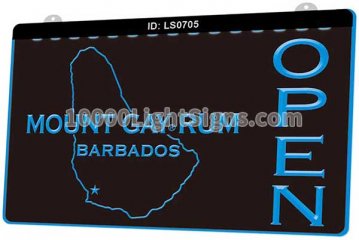 LS0705 Mount Gay Rum Barbados Open Bar