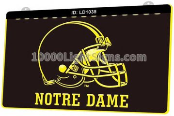 LD1035 Cleveland Browns Notre Dame AFC NFL Helmet Sports