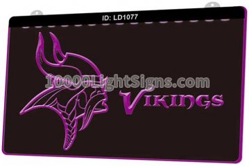 LD1077 Minnesota Vikings NFC NFL Sports