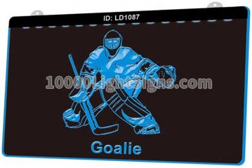 LD1087 Hockey Player Goalie