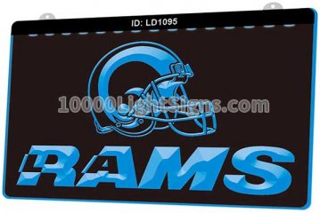 LD1095 Los Angeles Rams NFC NFL Helmet Sports