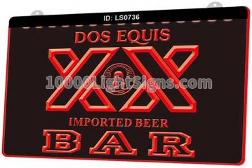 LS0736 Bar Dos Equis Beer