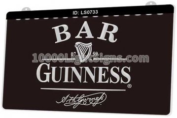 LS0733 Bar Guinness Beer