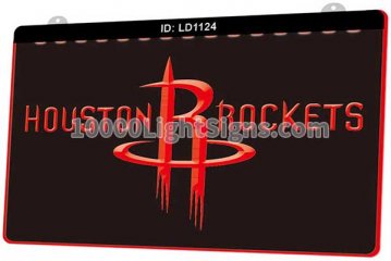 LD1124 Houston Rockets HOU NBA Sports