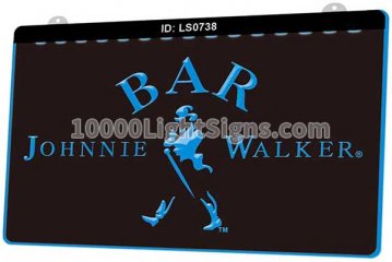 LS0738 Bar Johnnie Walker Whiskey