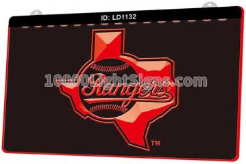 LD1132 Texas Rangers AL MLB Sports