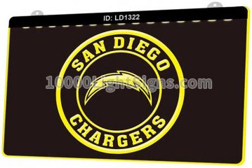 LD1322 San Diego Chargers AFC NFL Sports