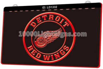 LD1332 Detriot Red Wings DET NHL Sports