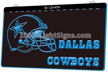 LD1474 Dallas Cowboys NFC NFL Helmet Sports