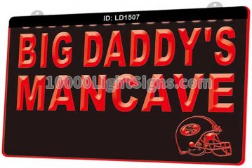 LD1507 San Francisco 49ers NFC NFL Sports Big Daddys Man Cave