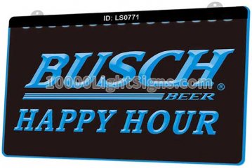 LS0771 Busch Beer Happy Hour Bar