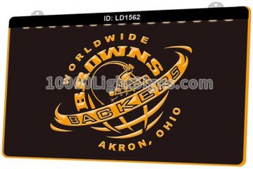 LD1562 Worldwide Browns Backers Akron Ohio AFC NFL Sports