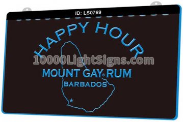 LS0769 Mount Gay Rum Barbados Happy Hour