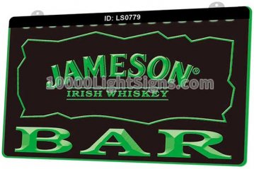LS0779 Bar Jameson Irish Whiskey