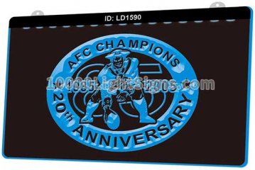 LD1590 New England Patriots Anniversary 20th Anniversary AFC NFL Sports