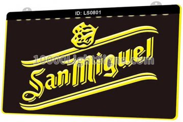 LS0801 San Miguel Beer Bar Pub Dispaly