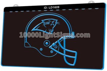 LD1609 Carolina Panthers NFC NFL Helmet Sports